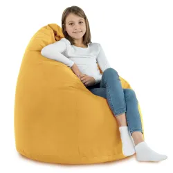 Pouf Poire XL Standard - Velours Soft – vue 26