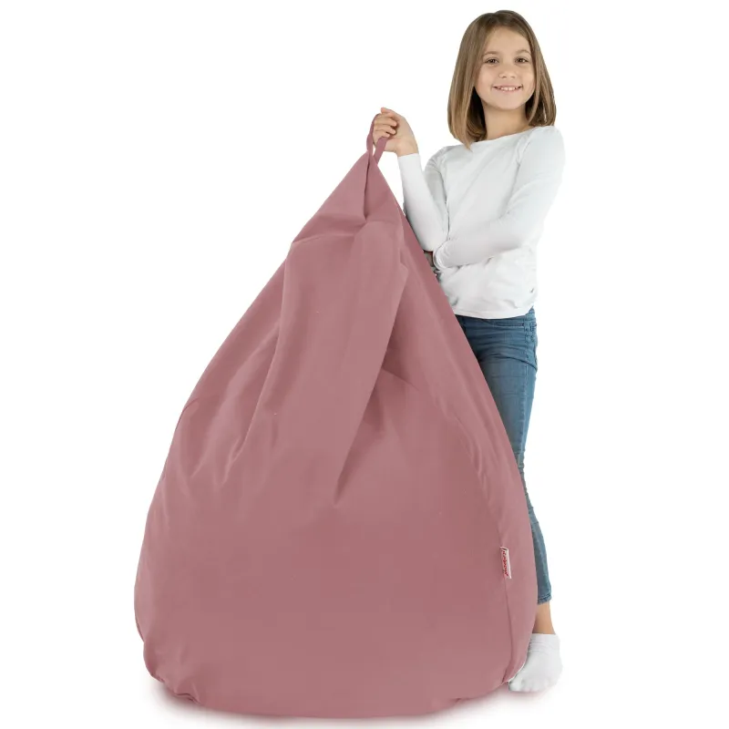 Pouf Poire XL Standard - Velours Soft – vue 82