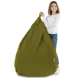 Pouf Poire XL Standard - Velours Soft – vue 84