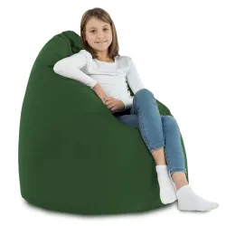Pouf Poire XL Standard - Velours Soft – vue 19