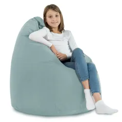 Pouf Poire XL Standard - Velours Soft – vue 33
