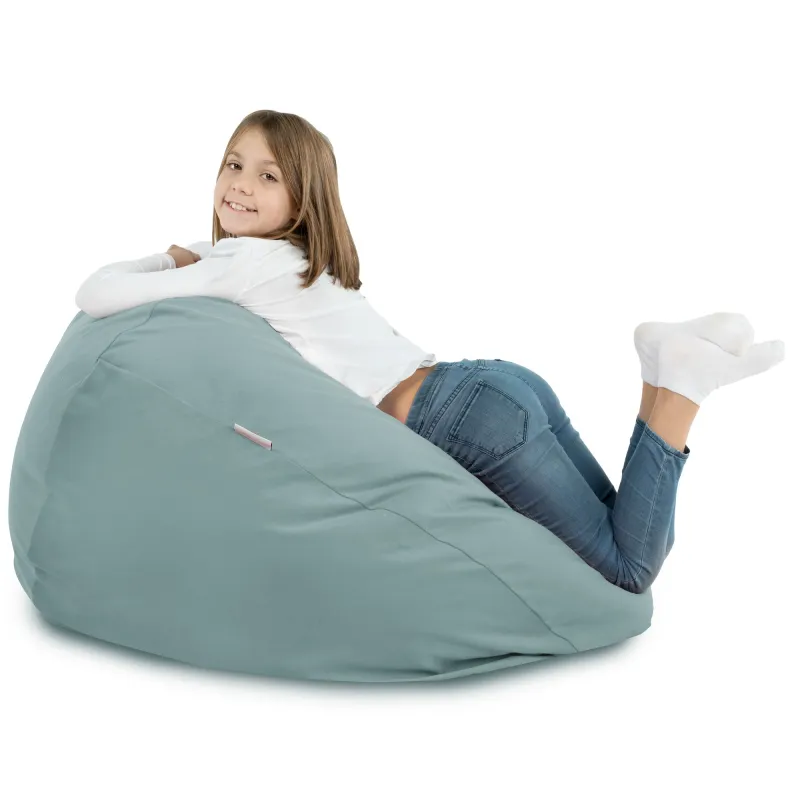Pouf Poire XL Standard - Velours Soft – vue 70