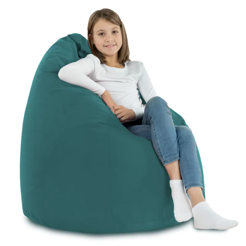 Pouf Poire XL Standard - Velours Soft – vue 20
