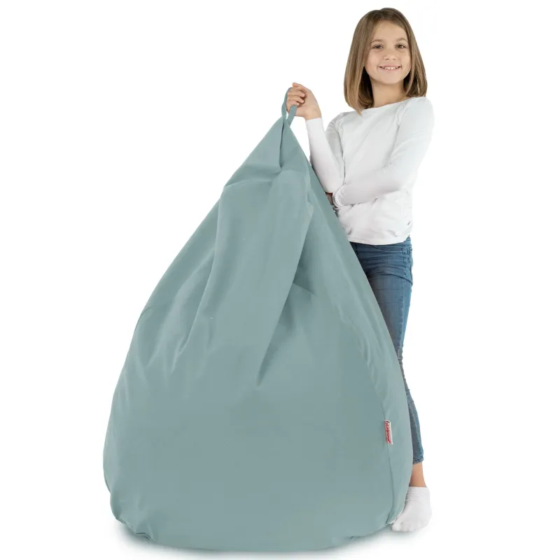 Pouf Poire XL Standard - Velours Soft – vue 85