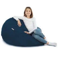 Pouf Poire XL Standard - Velours Soft – vue 49