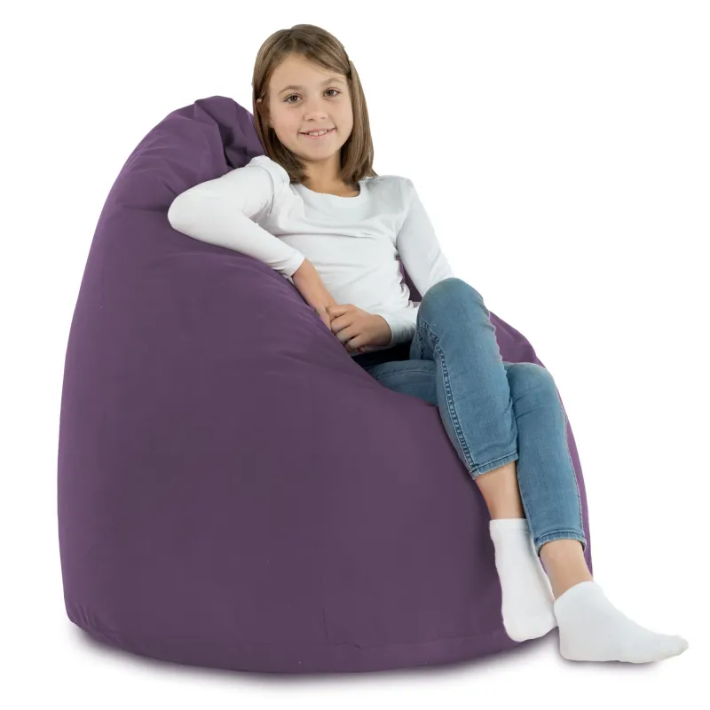 Pouf Poire XL Standard - Velours Soft – vue 28