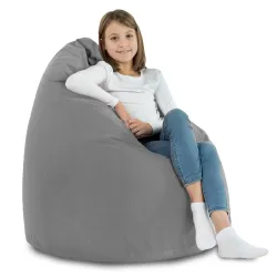 Pouf Poire XL Standard - Velours Soft – vue 22