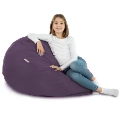 Pouf Poire XL Standard - Velours Soft – vue 40