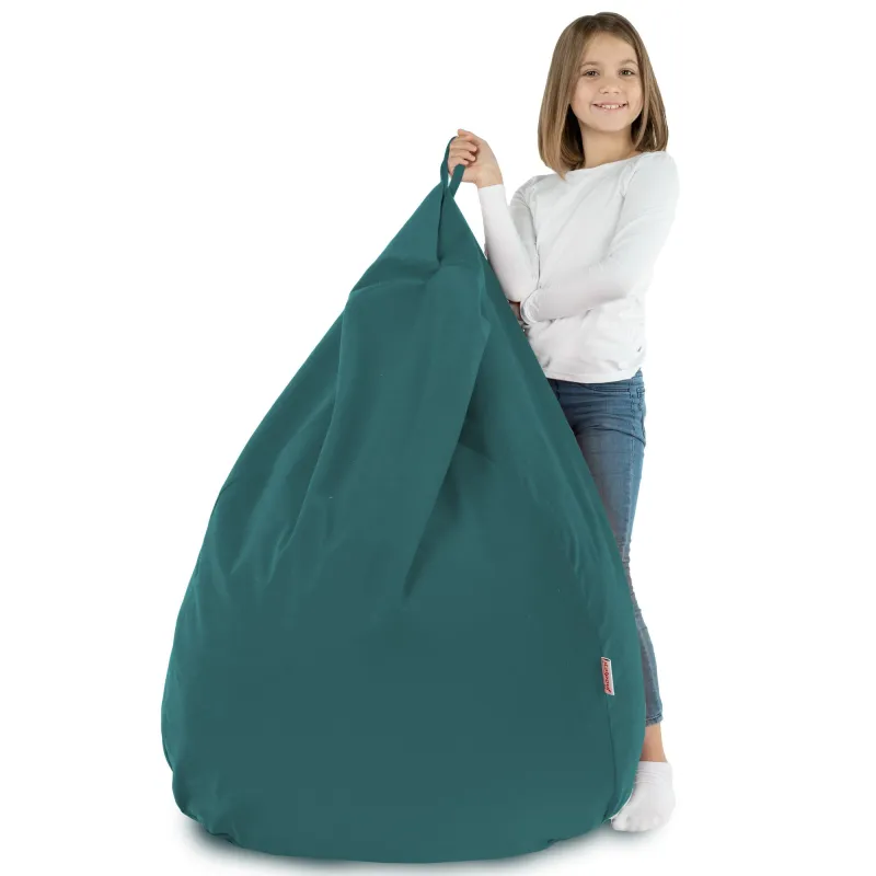 Pouf Poire XL Standard - Velours Soft – vue 76