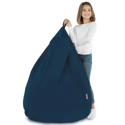 Pouf Poire XL Standard - Velours Soft – vue 77