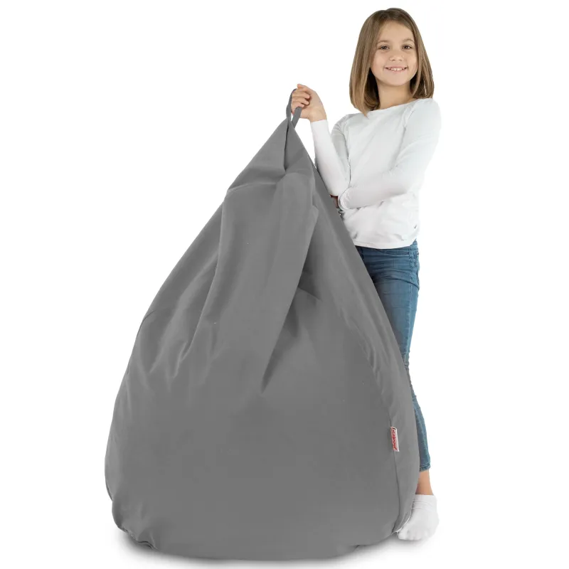 Pouf Poire XL Standard - Velours Soft – vue 83