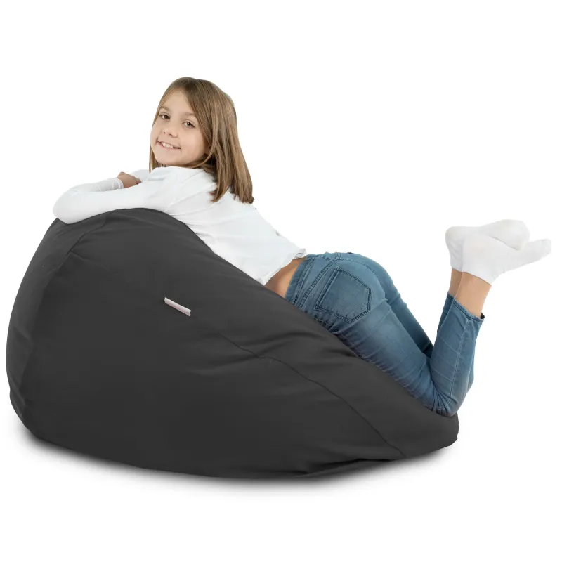 Pouf Poire XL Standard - Velours Soft – vue 65
