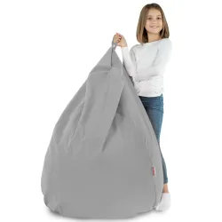 Pouf Poire XL Standard - Velours Soft – vue 75