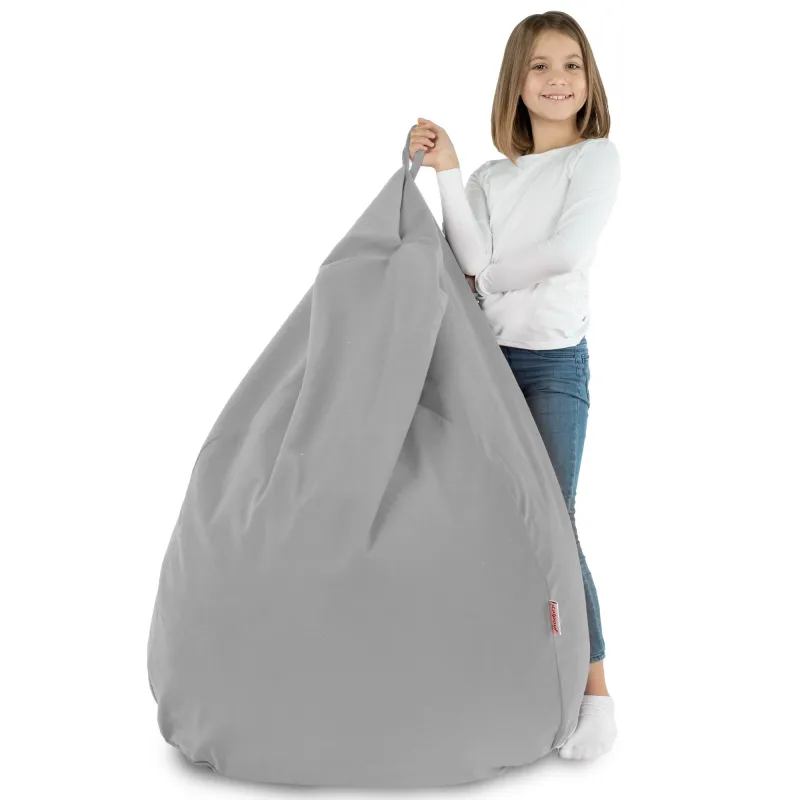 Pouf Poire XL Standard - Velours Soft – vue 75