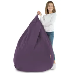 Pouf Poire XL Standard - Velours Soft – vue 74