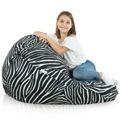 Pouf Poire XL Standard - Tissu Imprimé Premium – vue 118