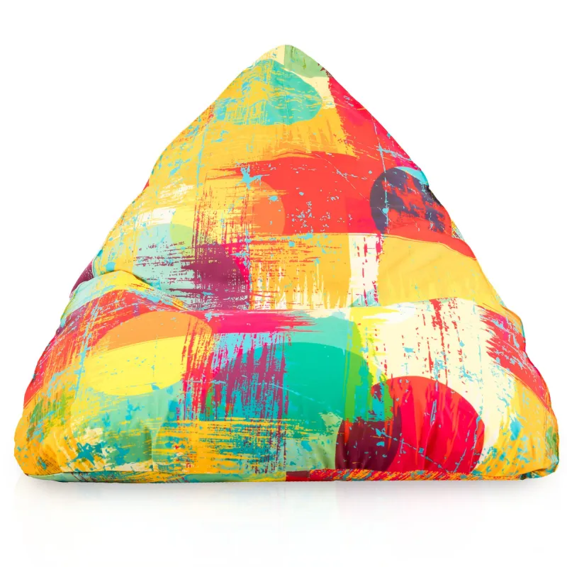 Pouf Poire de Sol XL Bermuda - Tissu Imprimé Premium – vue 20