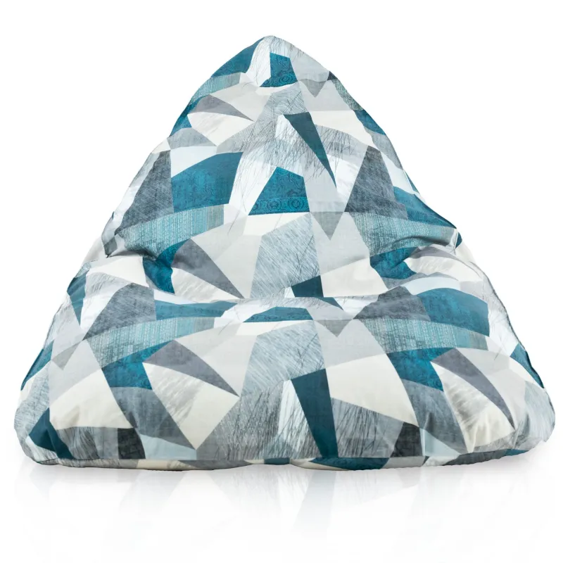 Pouf Poire de Sol XL Bermuda - Tissu Imprimé Premium – vue 22