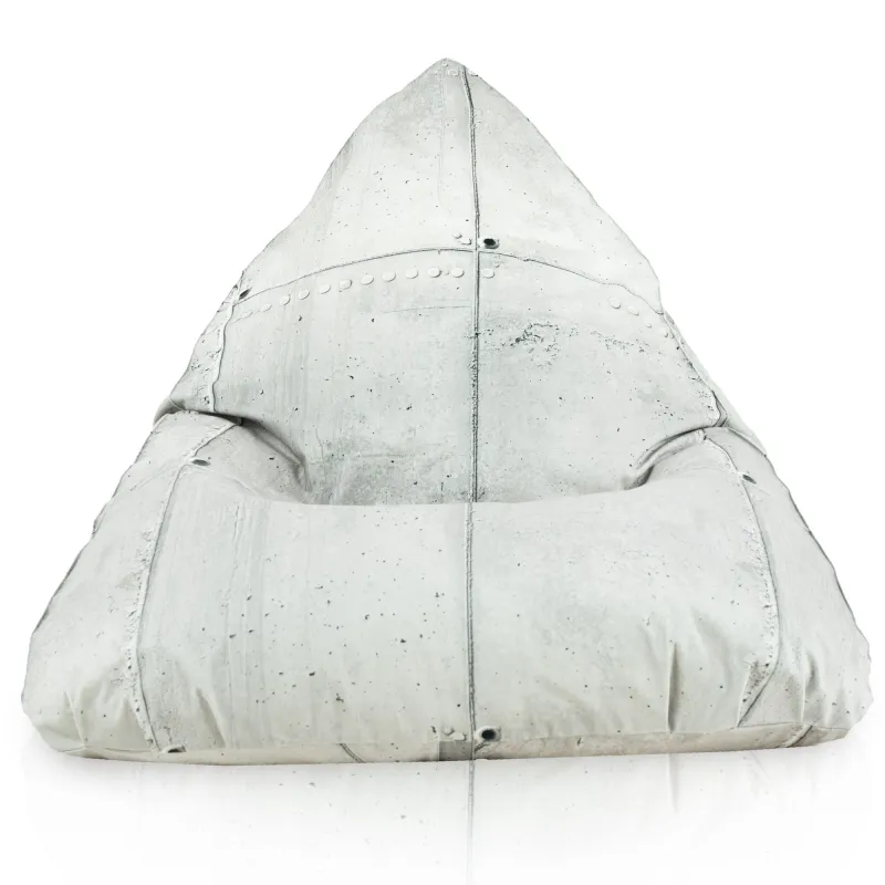Pouf Poire de Sol XL Bermuda - Tissu Imprimé Premium – vue 26