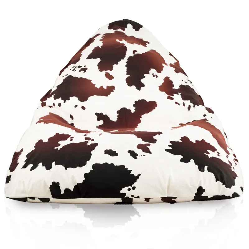 Pouf macchiato confortable pour se détendre dans le salon ou le jardin