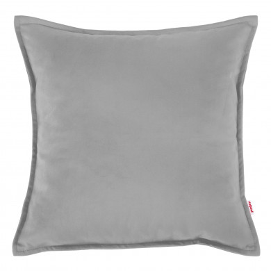 Gris clair Coussin Carré pour salon velours