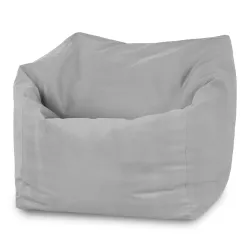 Fauteuil Pouf Siège de Sol Cube Amalfi - Velours Soft
