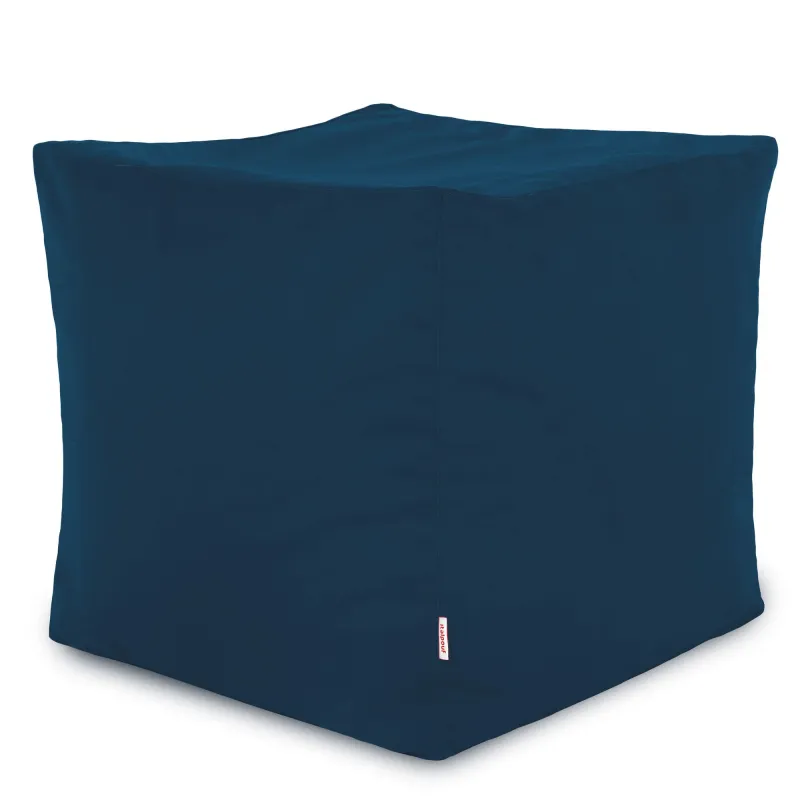 Pouf Cube Carré - Velours Soft – vue 5