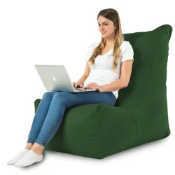 Fauteuil Pouf Relax XXL pour adultes Disinto - Velours Soft – vue 17