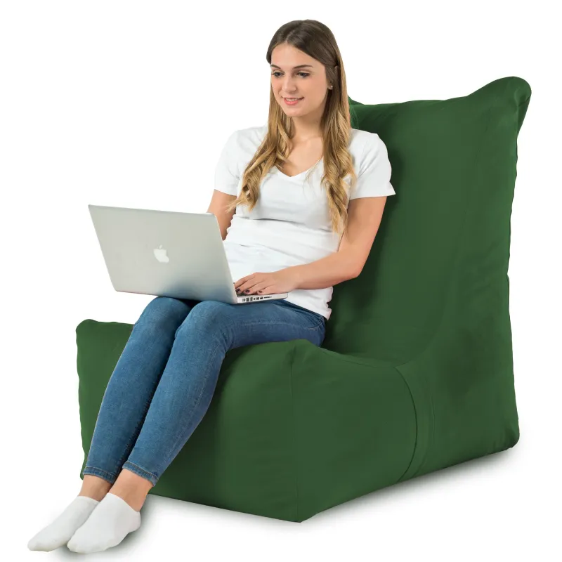 Fauteuil Pouf Relax XXL pour adultes Disinto - Velours Soft – vue 66