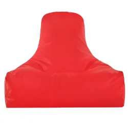 Pouf poire rouge polyvalent pour les chambres d'enfants et les aires de jeux