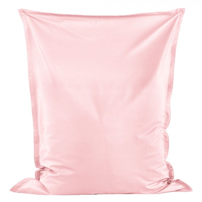 Rose métallisé Pouf Poire Coussin Pour Enfants simili-cuir