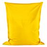 Jaune clair Pouf Poire Coussin XXL simili-cuir