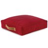 Rouge Coussin Carré velours