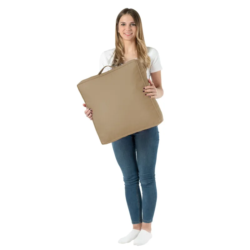 Coussin carré pour le sol - Outdoor Pro d'extérieur Jardin Imperméable – vue 2