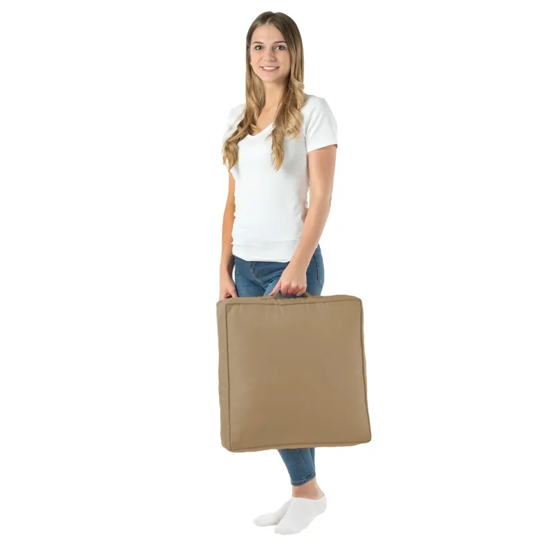 Coussin carré pour le sol - Outdoor Pro d'extérieur Jardin Imperméable – vue 4