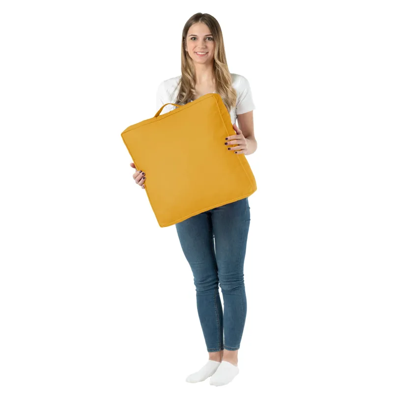 Coussin carré pour le sol - Outdoor Pro d'extérieur Jardin Imperméable – vue 2