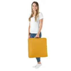 Coussin carré pour le sol - Outdoor Pro d'extérieur Jardin Imperméable – vue 4