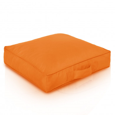 Orange Coussin Carré Extérieur nylon