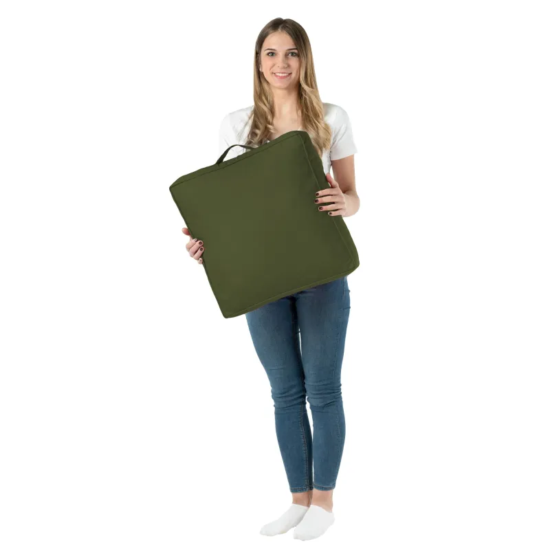 Coussin carré pour le sol - Outdoor Pro d'extérieur Jardin Imperméable – vue 2