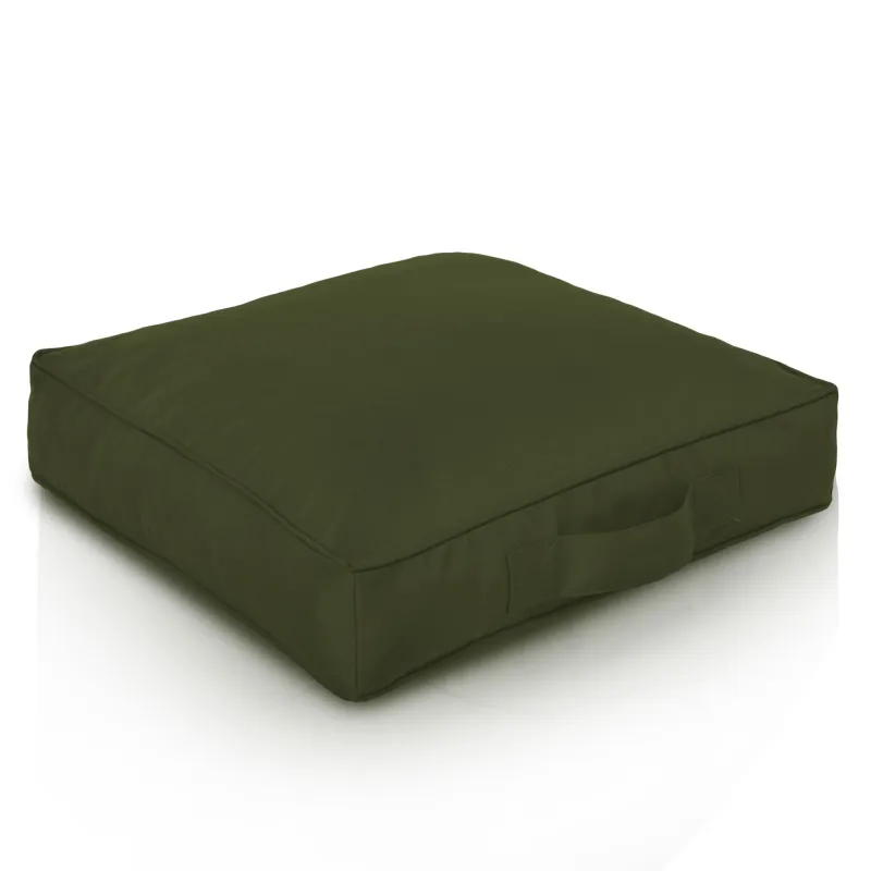 Coussin carré pour le sol - Outdoor Pro d'extérieur Jardin Imperméable
