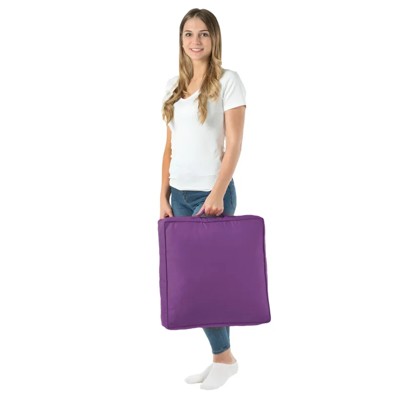 Coussin carré pour le sol - Outdoor Pro d'extérieur Jardin Imperméable – vue 4