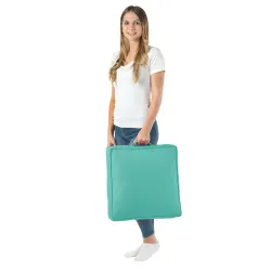 Coussin carré pour le sol - Outdoor Pro d'extérieur Jardin Imperméable – vue 4