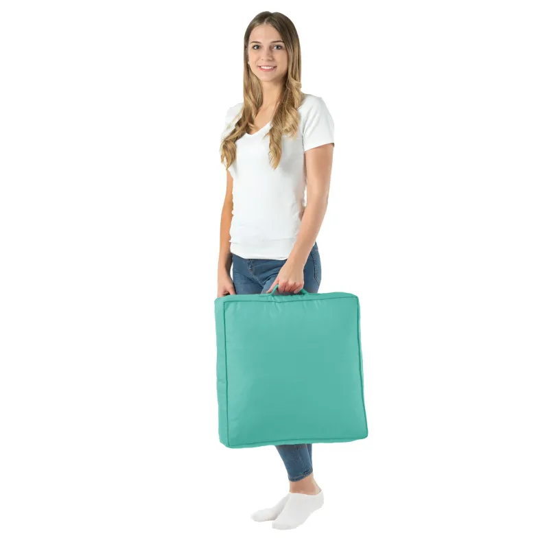 Coussin carré pour le sol - Outdoor Pro d'extérieur Jardin Imperméable – vue 4