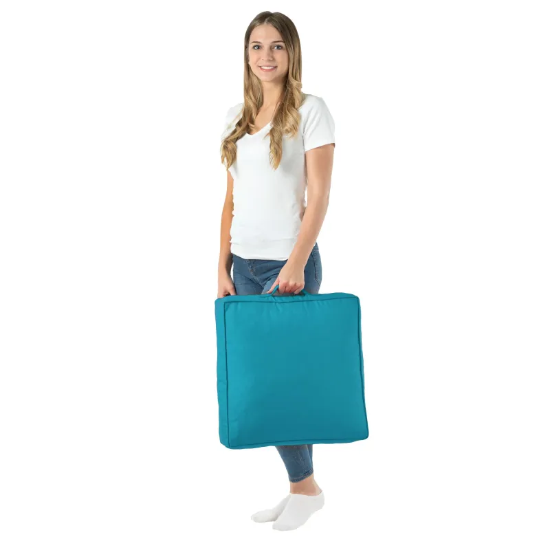 Coussin carré pour le sol - Outdoor Pro d'extérieur Jardin Imperméable – vue 4