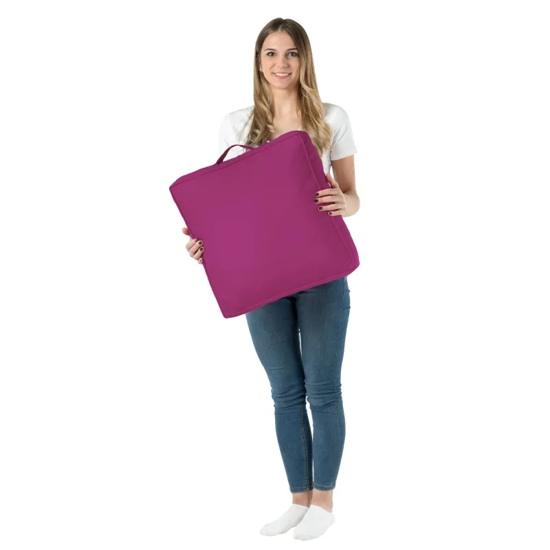 Coussin carré pour le sol - Outdoor Pro d'extérieur Jardin Imperméable – vue 2