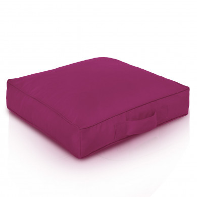 Fuchsia Coussin Carré Extérieur nylon