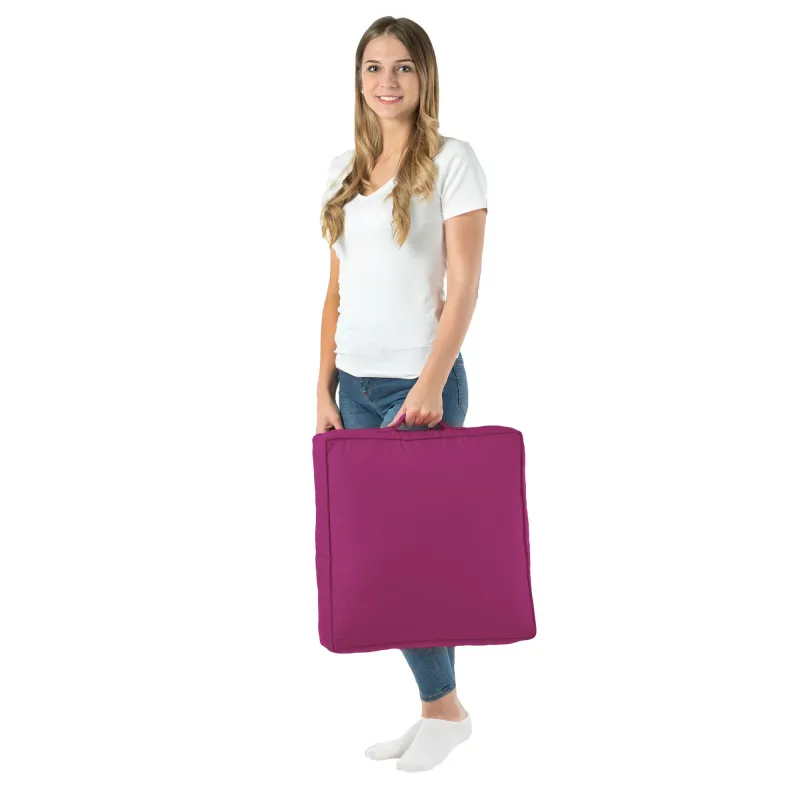 Coussin carré pour le sol - Outdoor Pro d'extérieur Jardin Imperméable – vue 4