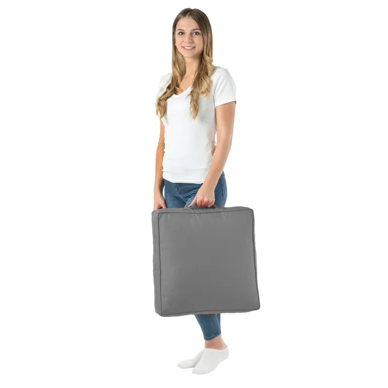 Coussin carré pour le sol - Outdoor Pro d'extérieur Jardin Imperméable – vue 4