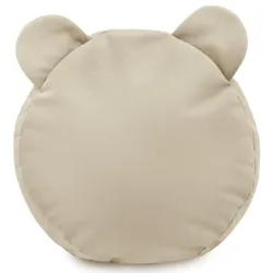 Pouf Repose-pieds Rond pour enfants Teddy - Velours Soft