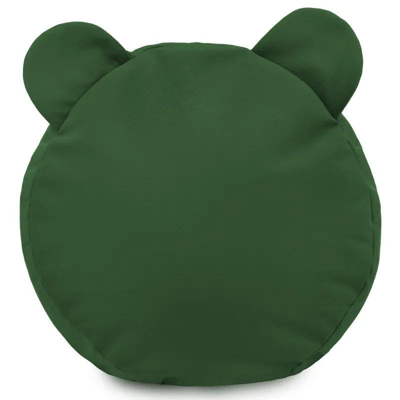 Pouf Repose-pieds Rond pour enfants Teddy - Velours Soft – vue 8